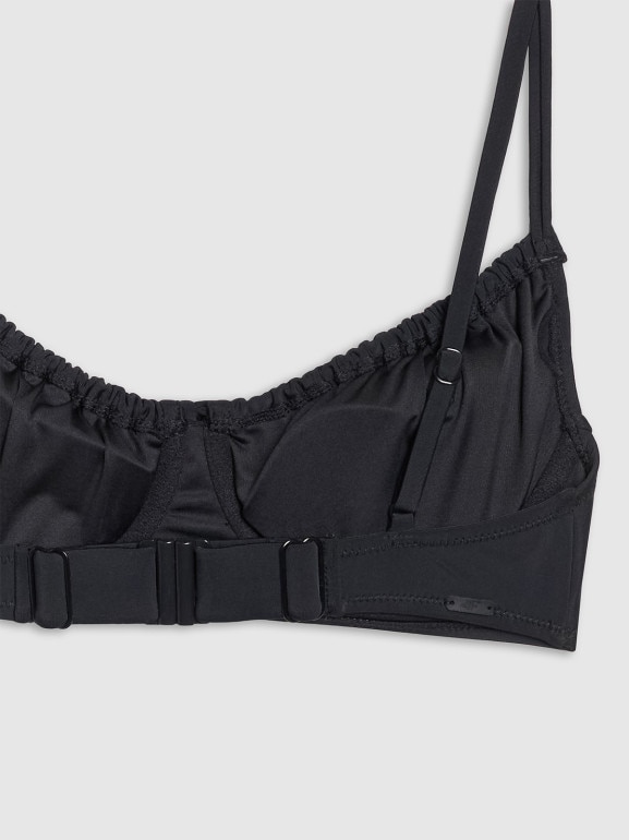 Damski kostium kąpielowy (góra) 4F 4FRSS25UBKTF099 - czarny