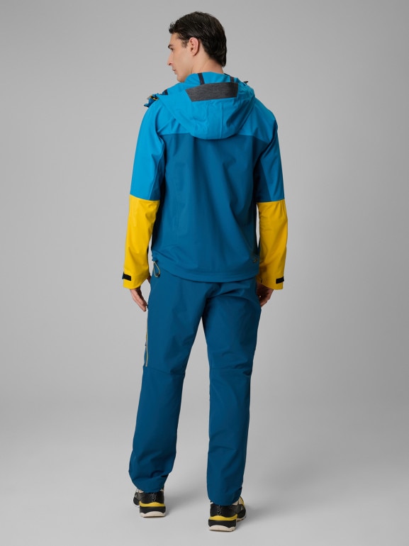 Męskie spodnie trekkingowe 4F 4FRSS26TFTRM1438 - granatowe