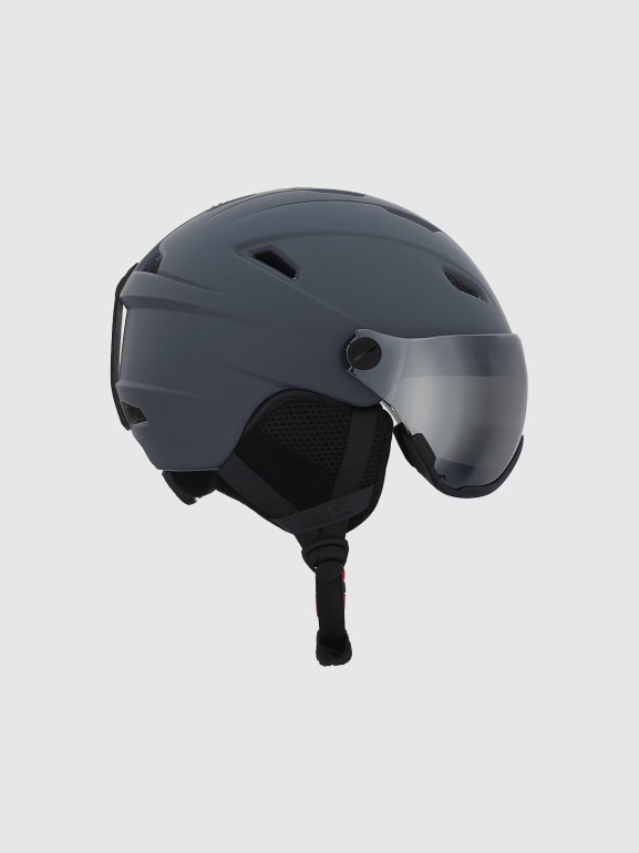 Kask z goglami uniseks 4F 4FWAW24AHELU091 - granatowy