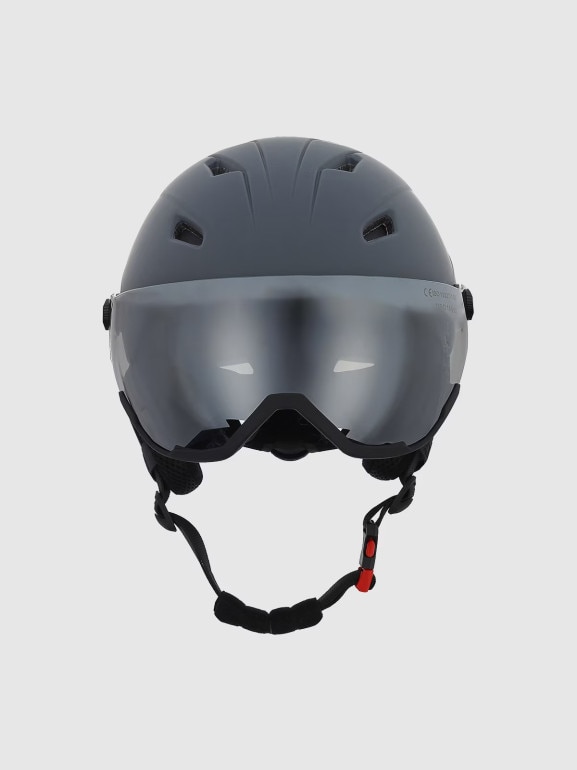 Kask z goglami uniseks 4F 4FWAW24AHELU091 - granatowy