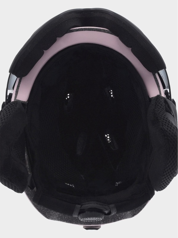 Kask z goglami uniseks 4F 4FWAW24AHELU091 - różowy