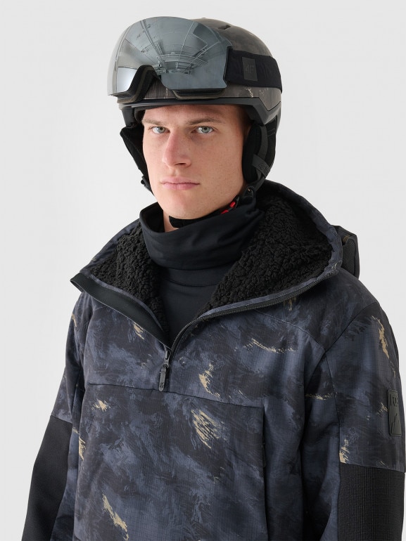 Męska kurtka snowboardowa 4F 4FWAW24TTJAM510 - multikolor