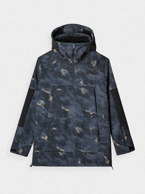 Męska kurtka snowboardowa 4F 4FWAW24TTJAM510 - multikolor