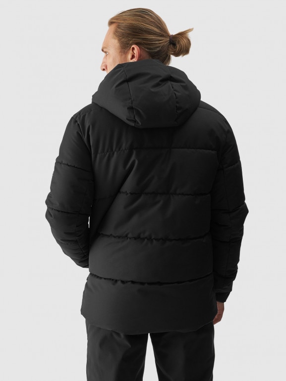 Męska kurtka narciarska 4F 4FWAW24TTJAM580 - czarna