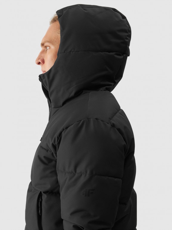 Męska kurtka narciarska 4F 4FWAW24TTJAM580 - czarna