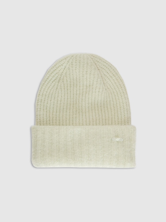 Damska czapka zimowa 4F 4FWAW25ACAPF568 - turkusowa