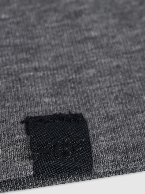 Czapka beanie uniseks 4F 4FWAW25ACAPU675 - szara