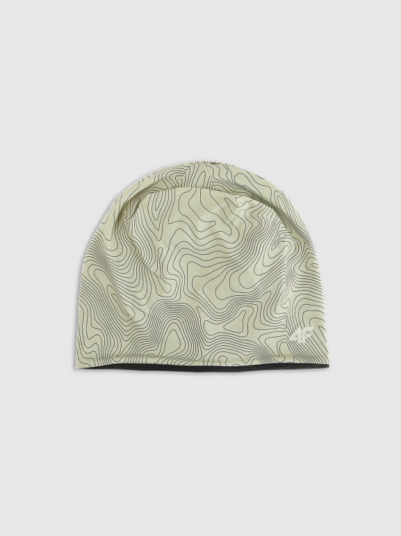 Czapka trekkingowa uniseks 4F 4FWAW25AFCAU116 - zielona