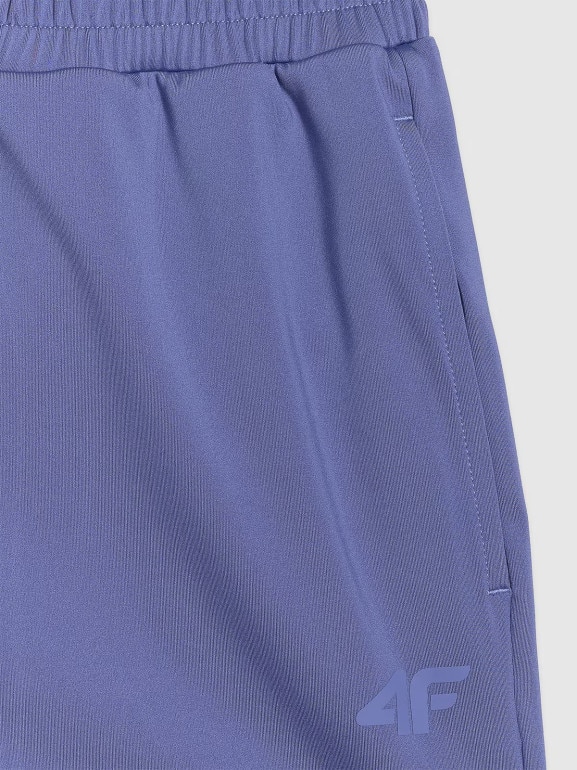 Damskie spodenki treningowe 4F 4FWAW25TFSHF1038 - granatowe