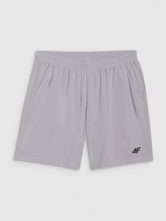 Męskie spodenki treningowe 4F 4FWAW25TFSHM1040 - szare