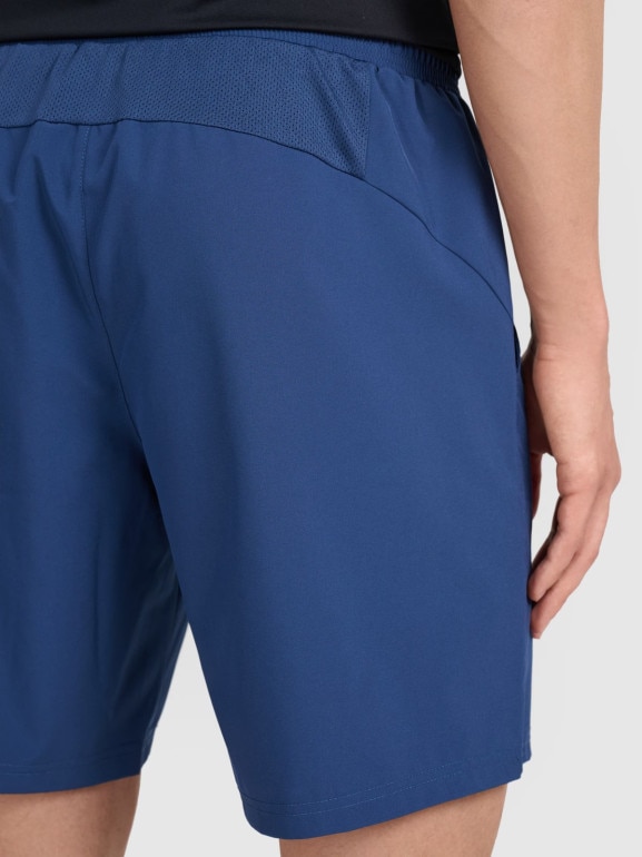 Męskie spodenki treningowe 4F 4FWAW25TFSHM1040 - granatowe