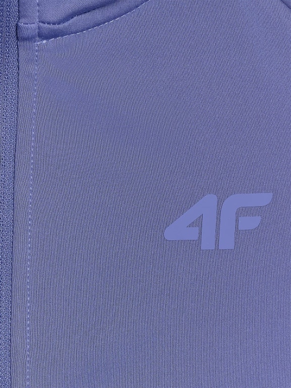 Damska bluza treningowa 4F 4FWAW25TFSWF585 - granatowa