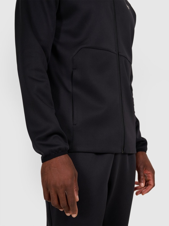 Męska bluza treningowa 4F 4FWAW25TFSWM560 - czarna