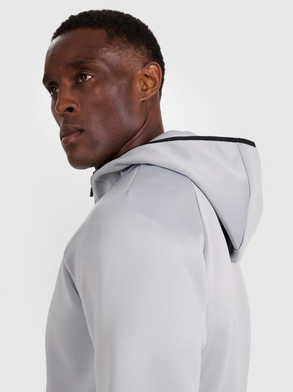 Męska bluza treningowa 4F 4FWAW25TFSWM560 - szara