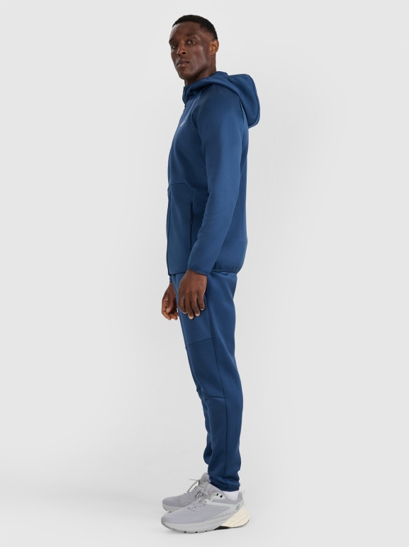 Męska bluza treningowa 4F 4FWAW25TFSWM560 - granatowa