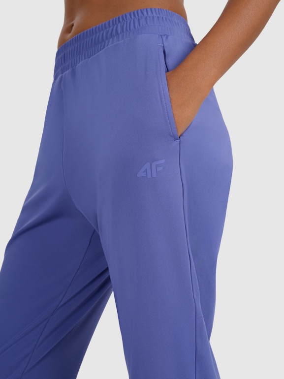 Damskie spodnie treningowe 4F 4FWAW25TFTRF0934 - granatowe