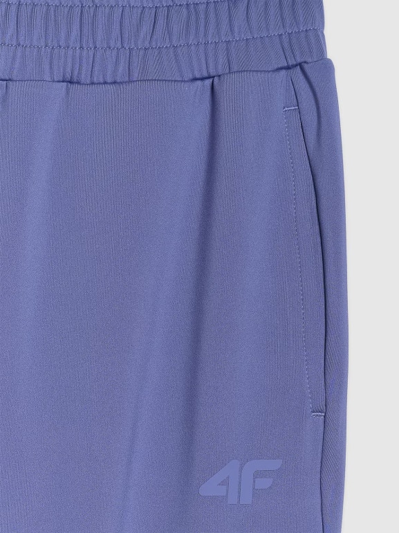 Damskie spodnie treningowe 4F 4FWAW25TFTRF0934 - granatowe