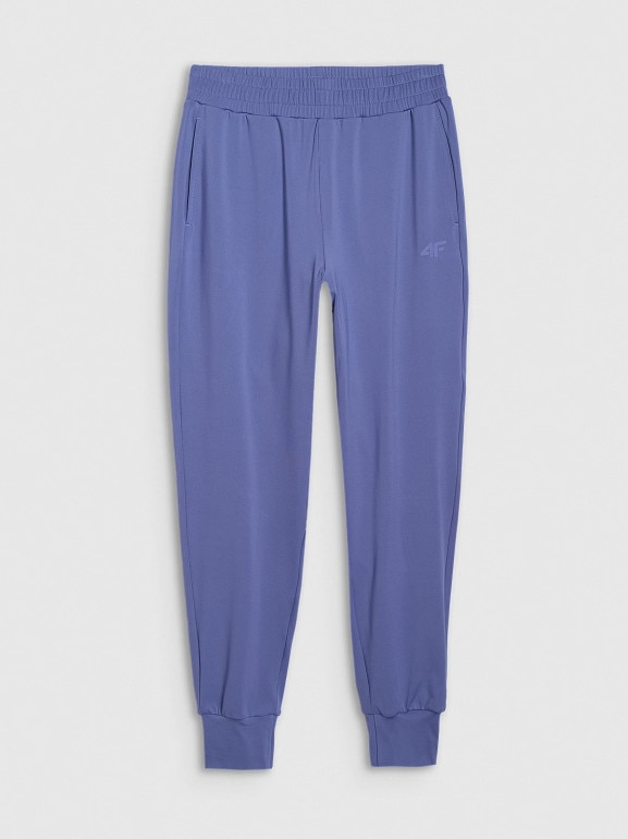 Damskie spodnie treningowe 4F 4FWAW25TFTRF0934 - granatowe
