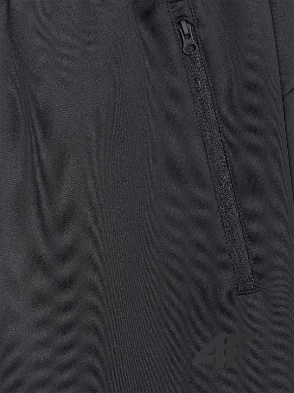 Męskie spodnie treningowe 4F 4FWAW25TFTRM0936 - czarne