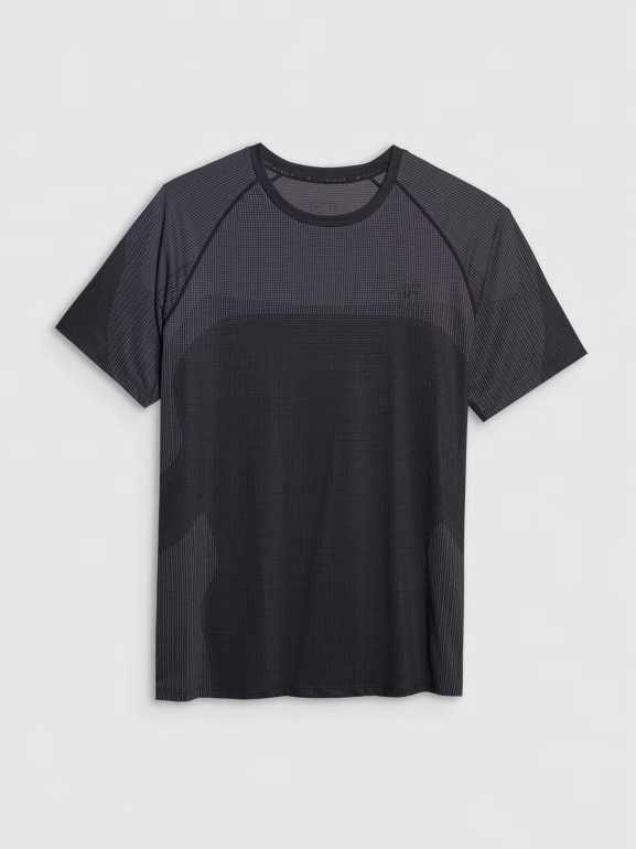 Męska koszulka treningowa 4F 4FWAW25TFTSM1457 - czarna