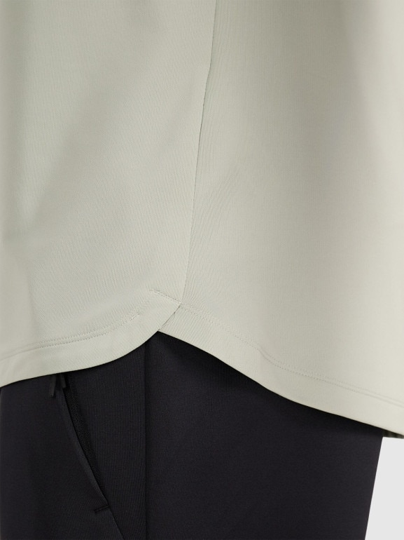 Męska koszulka treningowa 4F 4FWAW25TFTSM1459 - turkusowa