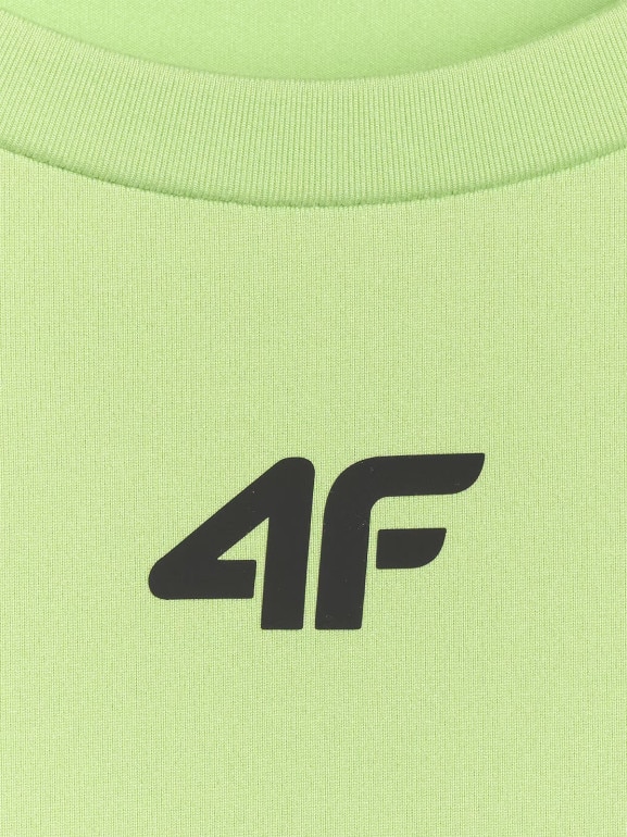 Męska koszulka treningowa 4F 4FWAW25TFTSM1522 - zielona