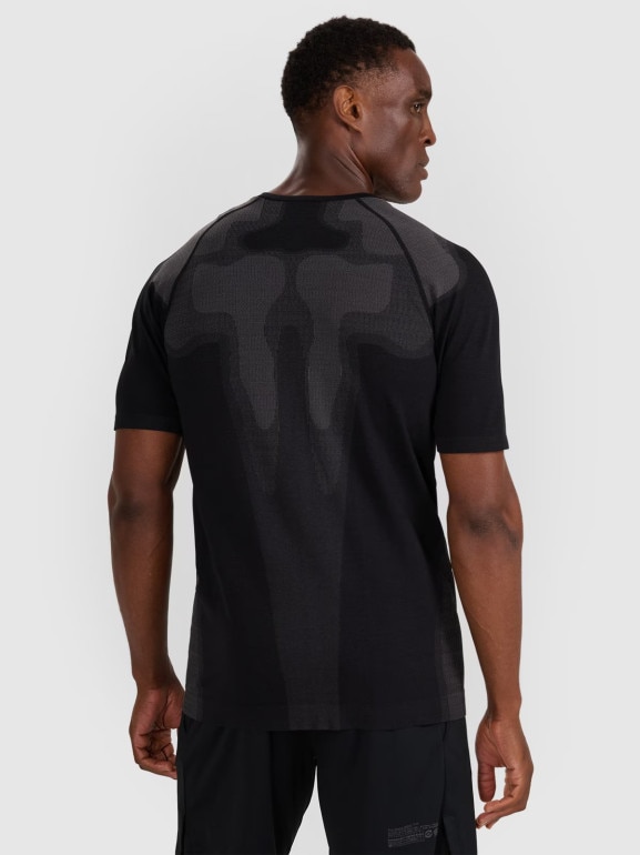 Męska koszulka treningowa 4F 4FWAW25TFTSM1845 - czarna