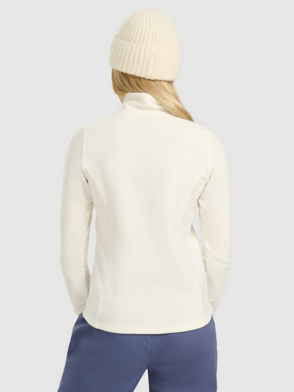 Damska bielizna termiczna polarowa (góra) 4F 4FWAW25UFLEF063 - beżowa