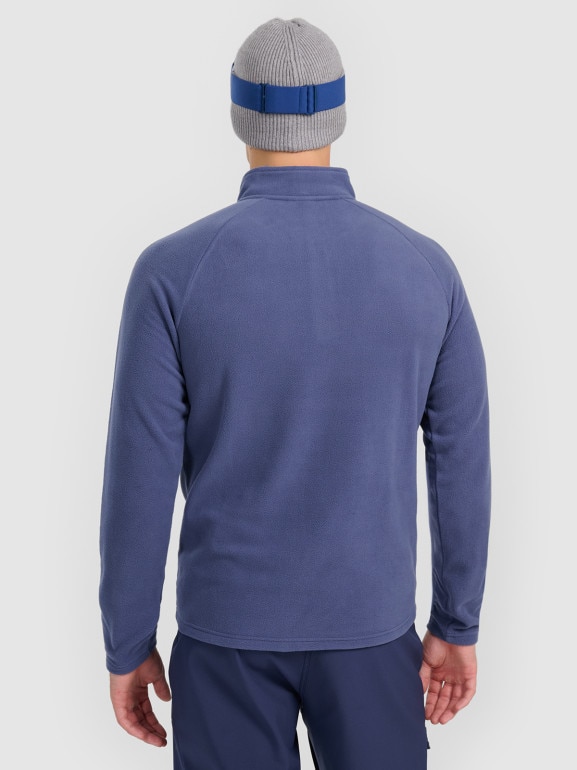 Męska bielizna termiczna polarowa (góra) 4F 4FWAW25UFLEM065 - granatowa