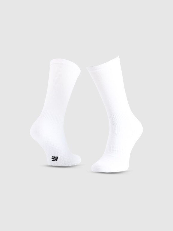Skarpetki do biegania uniseks 4F 4FWAW25UFSOU195 - białe