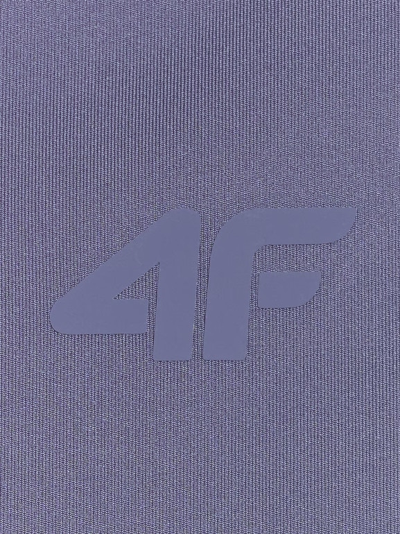 Damski biustonosz treningowy 4F 4FWAW25USBAF225 - granatowy