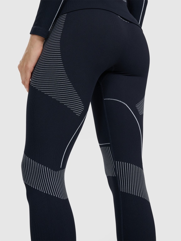 Damska bielizna termoaktywna bezszwowa (dół) 4F 4FWAW25USEAF219 - czarna