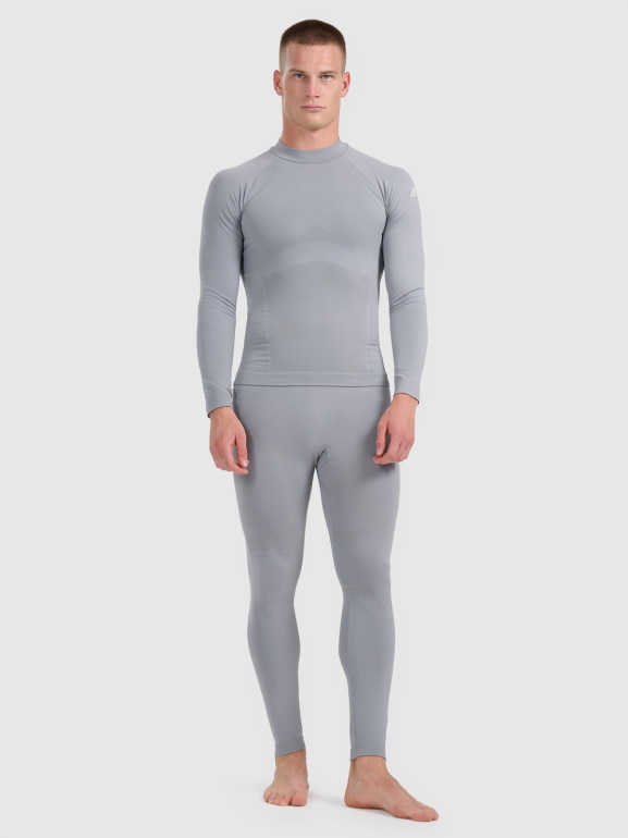 Męska bielizna termoaktywna (dół) 4F 4FWAW25USEAM225 - szara
