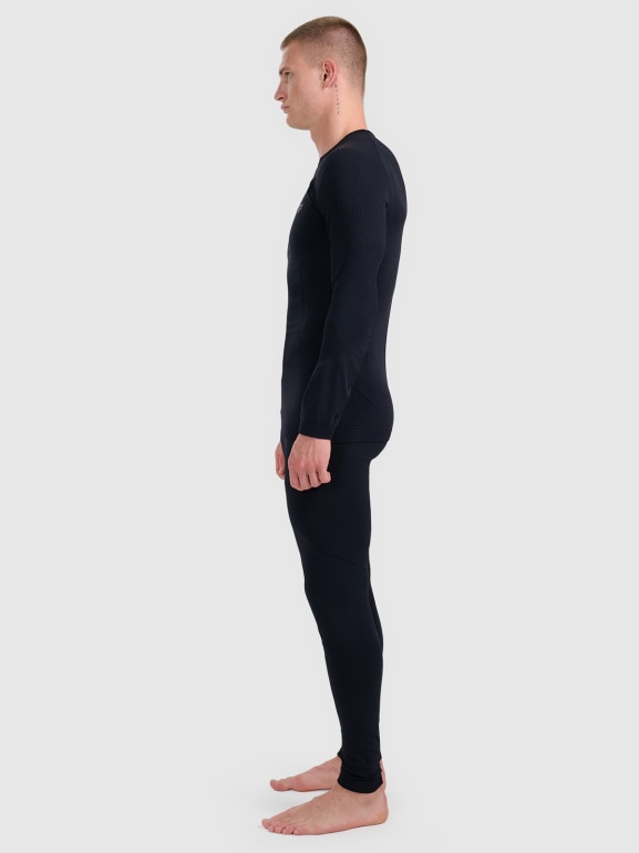 Męska bielizna termoaktywna (dół) 4F 4FWAW25USEAM234 - czarna