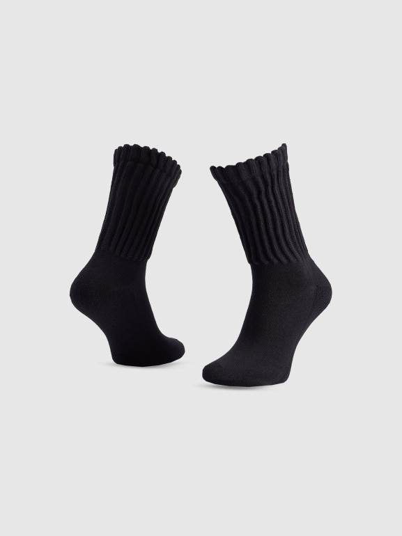 Damskie skarpetki za kostkę (3-pack) 4F 4FWAW25USOCF430 - czarne