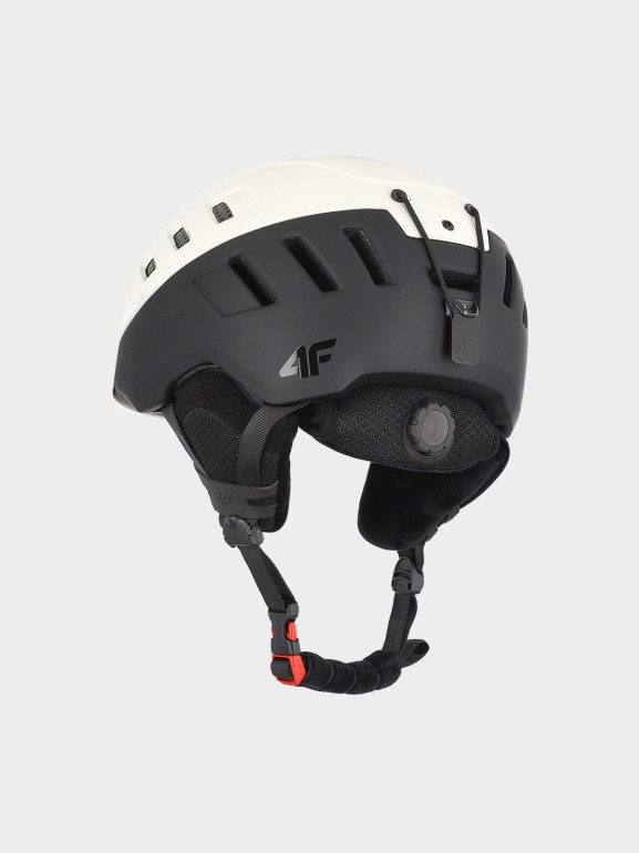 Kask narciarski uniseks 4F 4FWMM00AHELU094 - biały