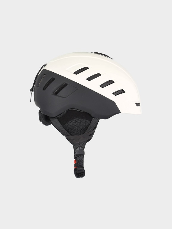 Kask narciarski uniseks 4F 4FWMM00AHELU094 - biały