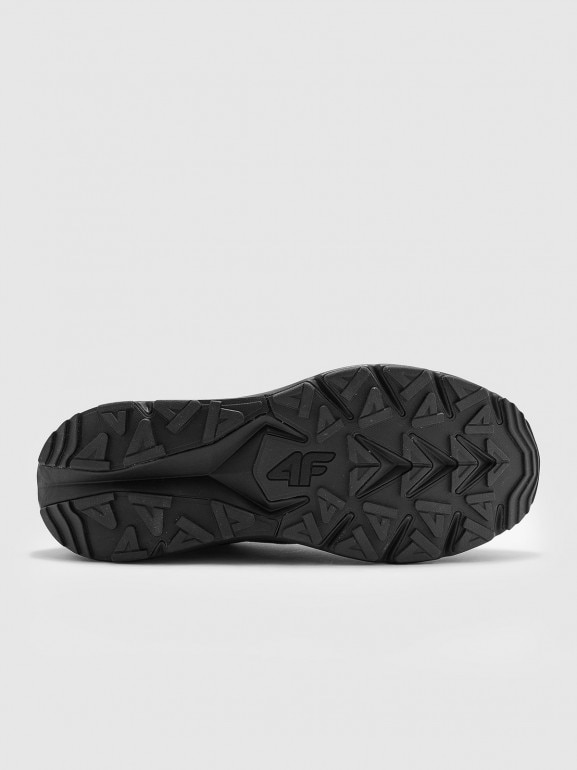 Damskie buty trekkingowe trailowe z membraną Speed Hiker 4F 4FWMM00FOTSF033 - czarne