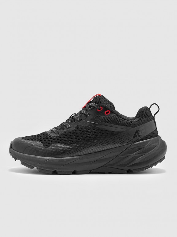 Damskie buty trekkingowe trailowe z membraną Speed Hiker 4F 4FWMM00FOTSF033 - czarne