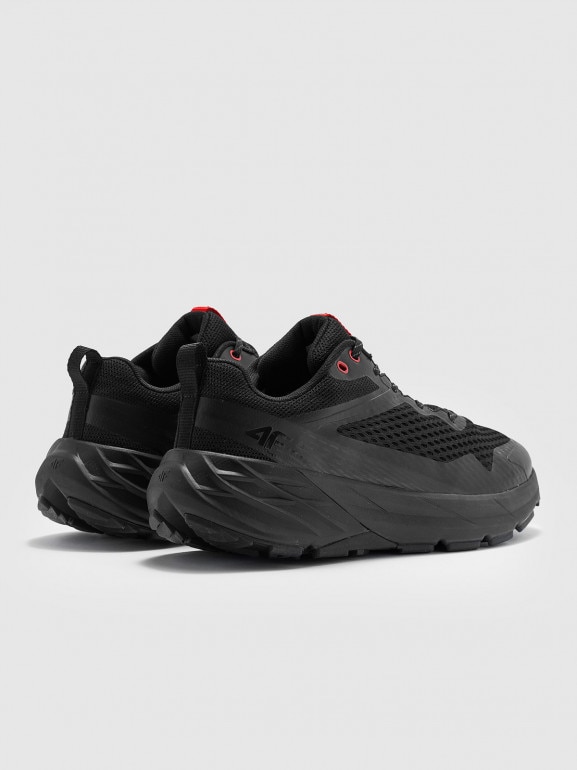 Damskie buty trekkingowe trailowe z membraną Speed Hiker 4F 4FWMM00FOTSF033 - czarne
