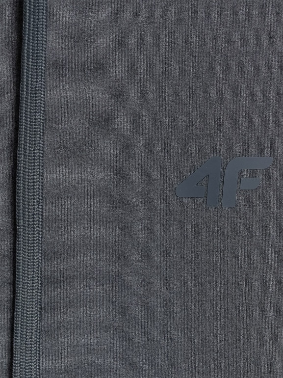 Męska bluza treningowa 4F 4FWMM00TFSWM654 - szara