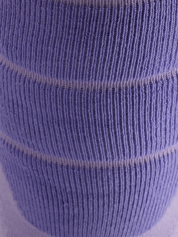 Damskie skarpety narciarskie 4F 4FWMM00UFSOF239 - fioletowe