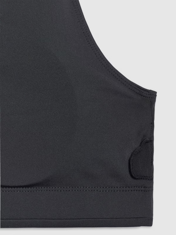 Damski biustonosz treningowy 4F 4FWMM00USBAF213 - czarny