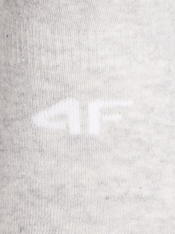 Męskie skarpetki stopki 4F (3-pack) 4FWMM00USOCM477 - multikolor