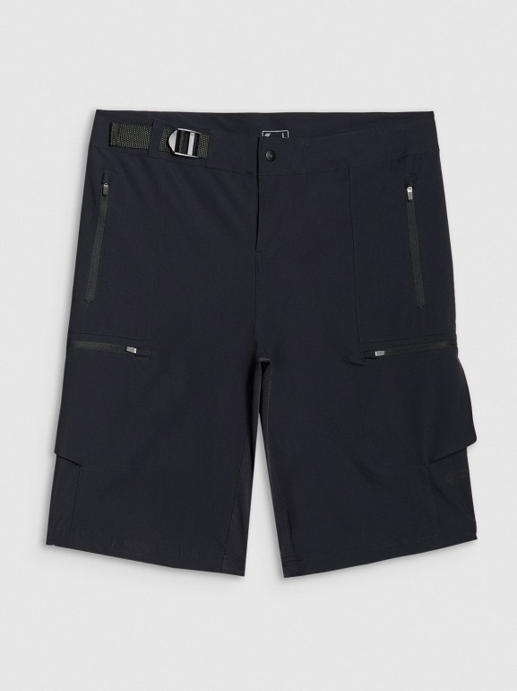 Męskie spodenki rowerowe 4F 4FWSS25TFSHM0886 - czarne