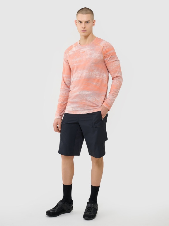 Męskie spodenki rowerowe 4F 4FWSS25TFSHM0886 - czarne