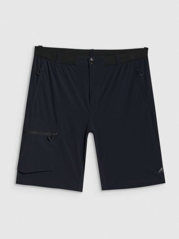 Męskie spodnie trekkingowe 4F 4FWSS25TFTRM0792 - czarne