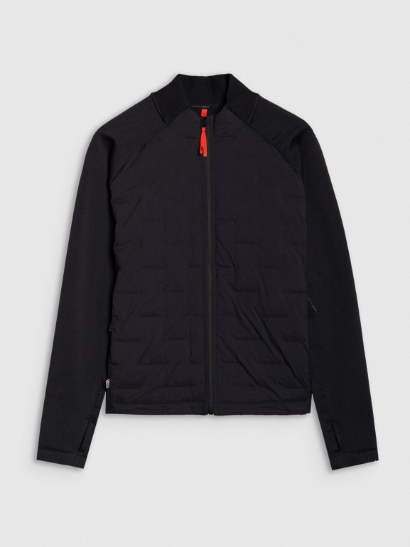 Damska kurtka trekkingowa 4F 4FWSS25TTJAF0875 - czarna