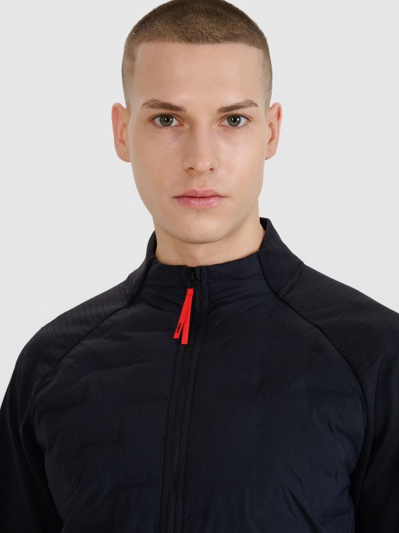 Męska kurtka trekkingowa 4F 4FWSS25TTJAM0876 - czarna