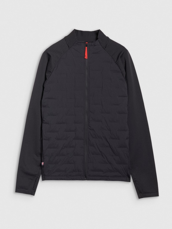 Męska kurtka trekkingowa 4F 4FWSS25TTJAM0876 - czarna